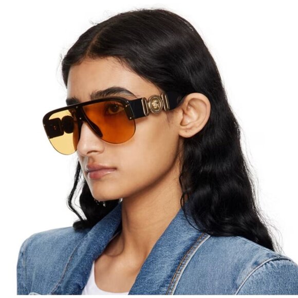 NWT Versace VE4391-GB17 Shield Sunglasses - Picture 6 of 10